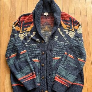 Men's Multicolor Patterned Sweater